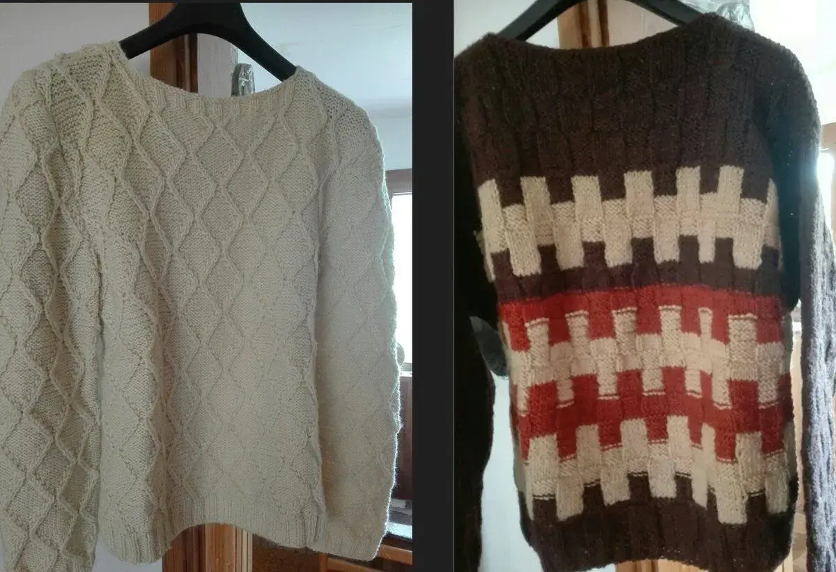 Retro svetry M/L