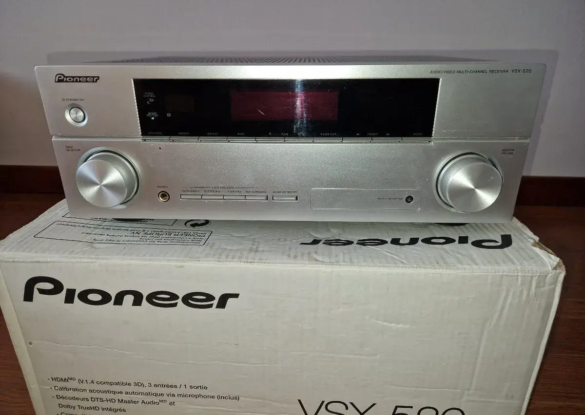 Pioneer VSX-520 – kompletní balení, top stav