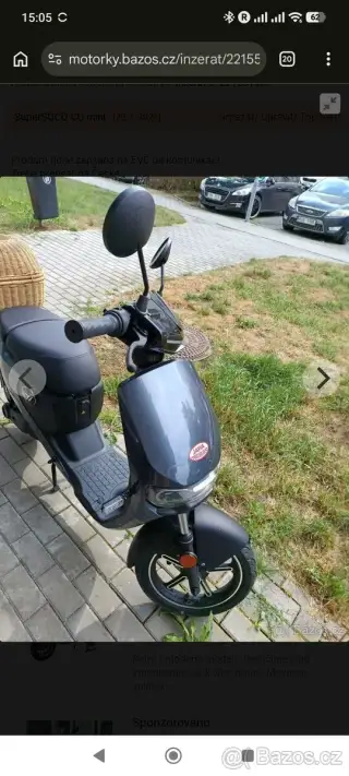 Elektroskutry Super Soco Mini