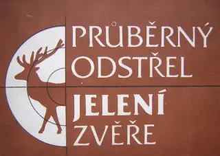 PRŮBĚRNÝ ODSTŘEL JELENÍ ZVĚŘE