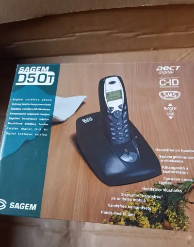 DIGITÁLNÍ BEZDRÁTOVÝ TELEFON SAGEM D50T