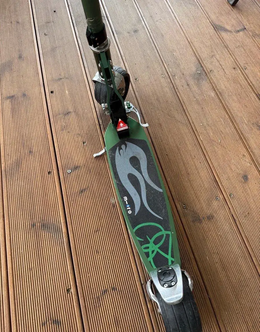 Profi koloběžka Micro Rocket Green