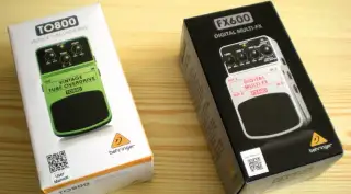 efekty Behringer FX600, TO800