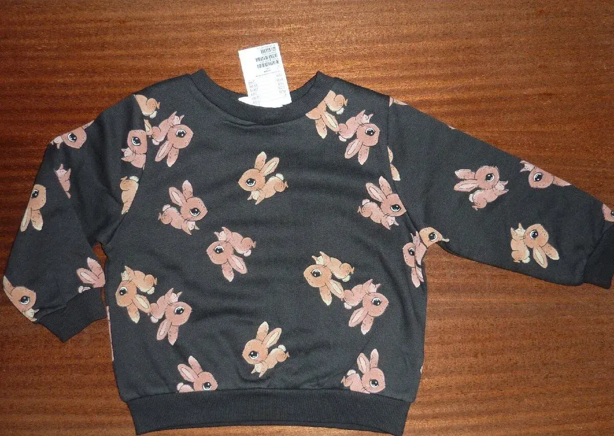 NOVÁ-H&M-MIKINA NA SLEČNU 2-4 ROKY