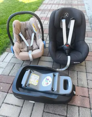 Autosedačka + vajíčko Maxi cosi a základna isofix