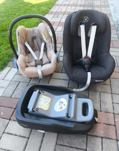 Autosedačka + vajíčko Maxi cosi a základna isofix