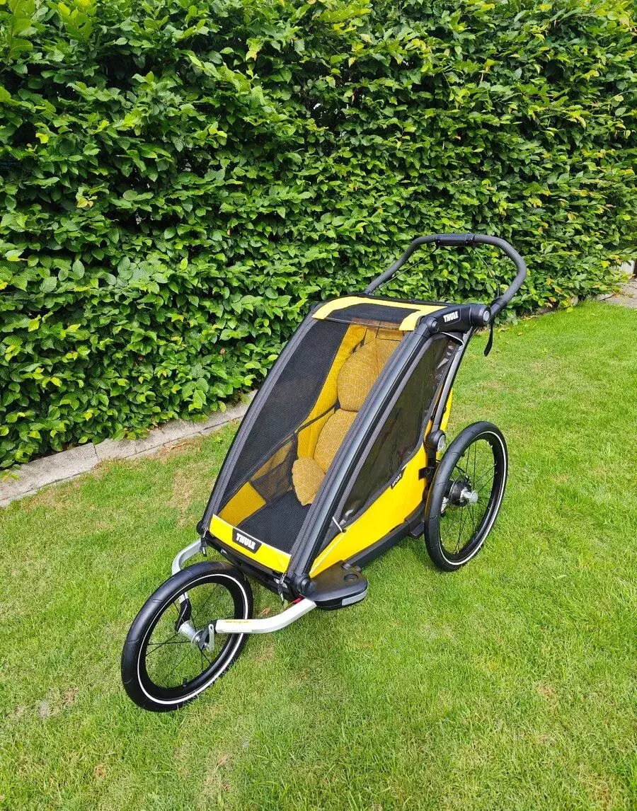 THULE Chariot Sport Single Black / Spectra Yellow