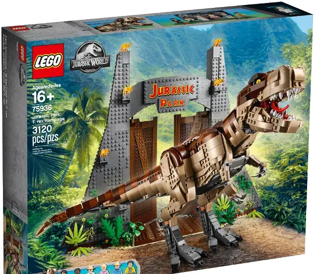 Lego 75936 Řádění T. rexe