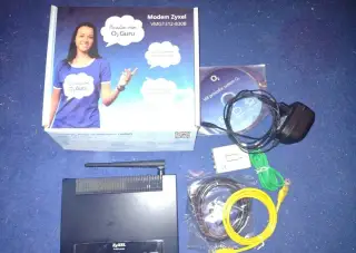 Zyxel ADSL2+ router