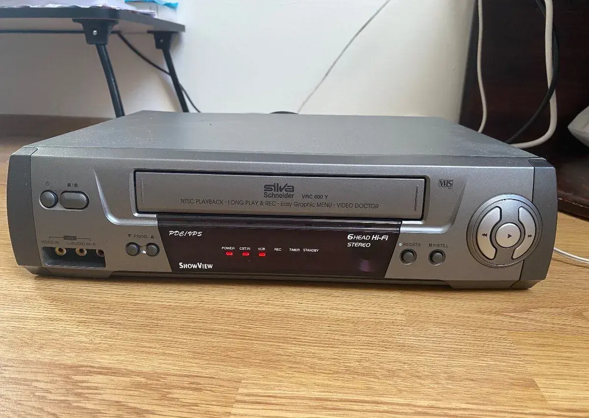 VHS Videorekordér Silva Schneider VRC 600 Y