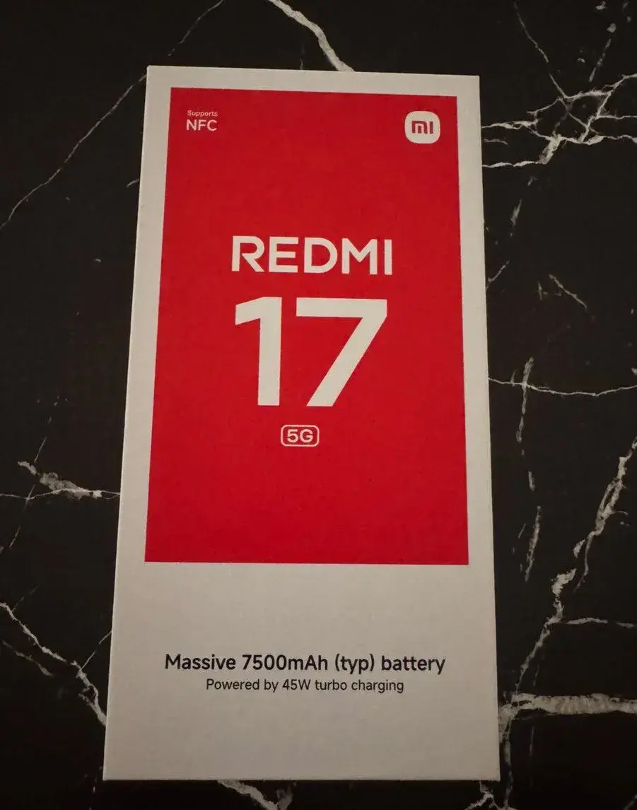 Xiaomi Redmi 17 5G 128GB black