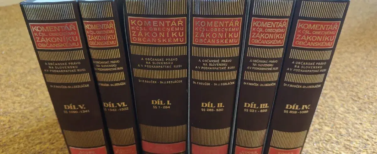 Komentář k Československému obecnému zákoníku