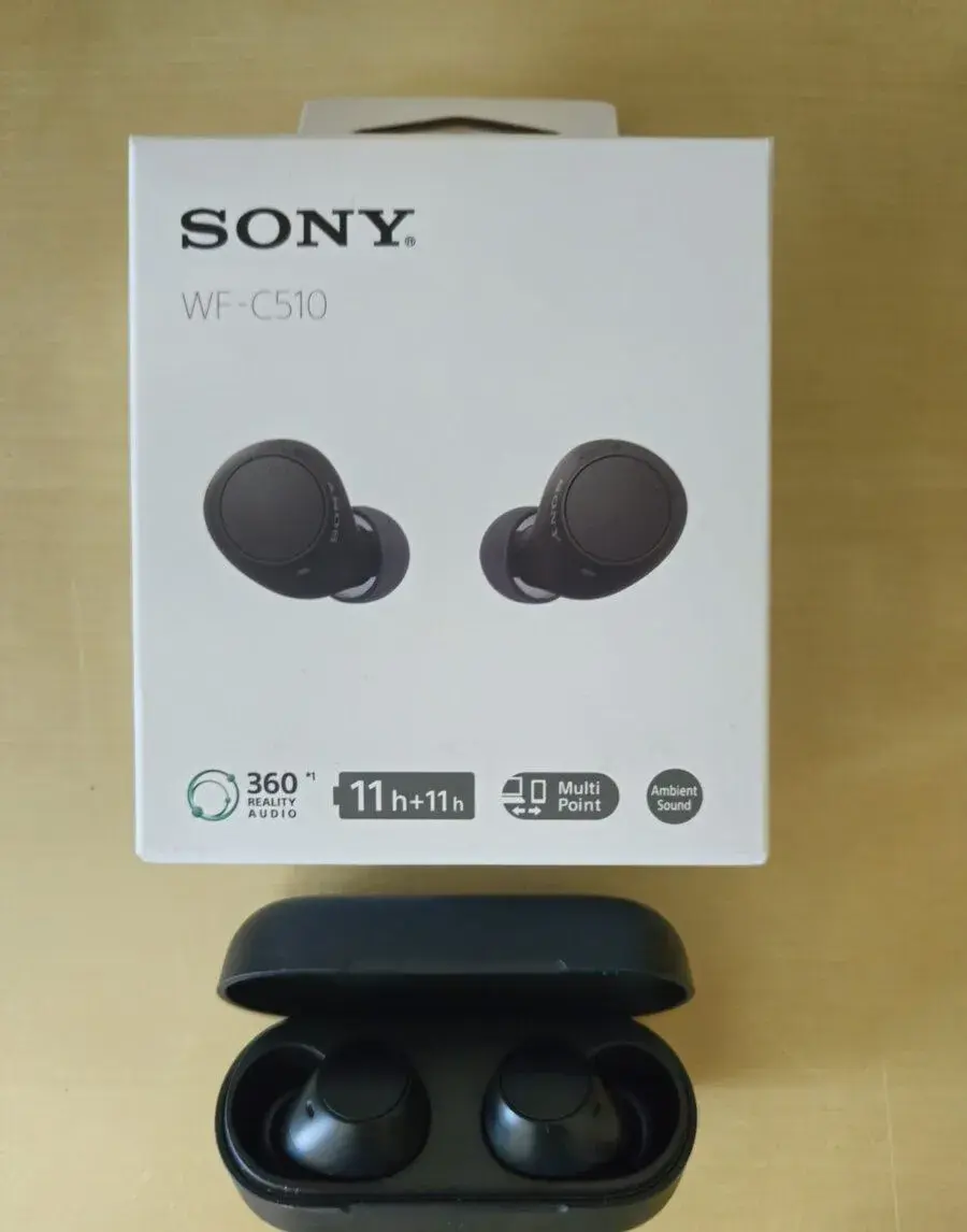 Sluchátka Sony WF-C510 - černá