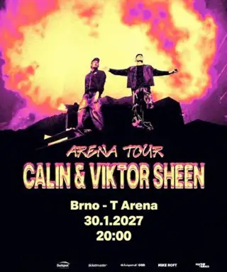 Calin a Viktor Sheen - Brno - T Arena - 30.1.2027