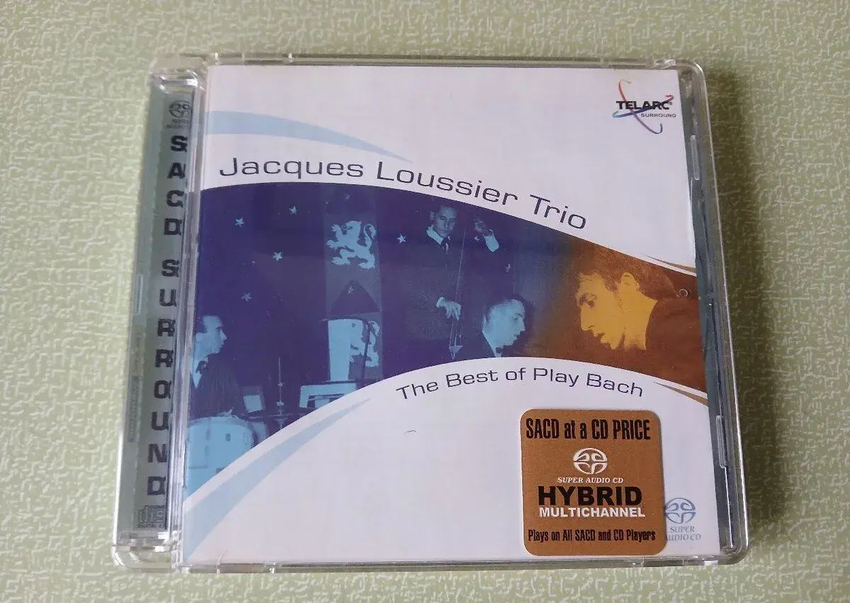 🇫🇷 JACQUES LOUSSIER TRIO – Play Bach (Telarc Hybrid SACD)