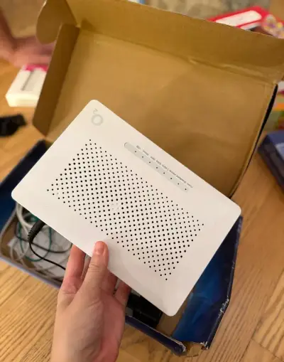 Modem/router O2 – kompletní sada