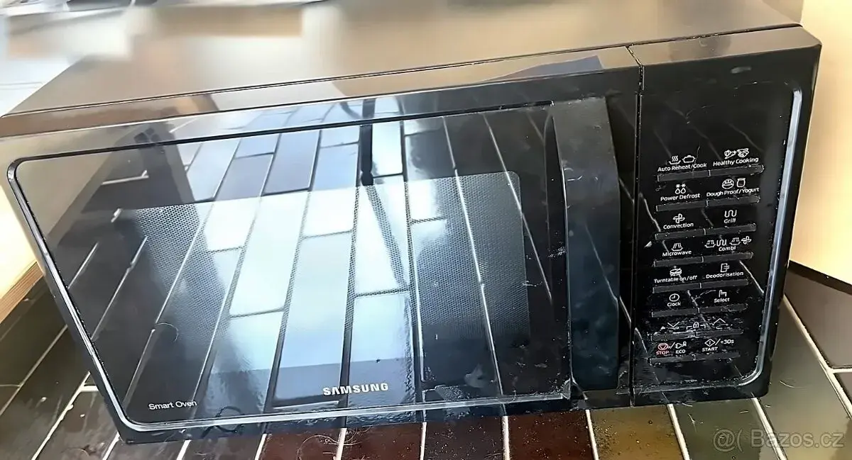 Mikrovlnná trouba Samsung MC28H5015 - horkovzduch + gril