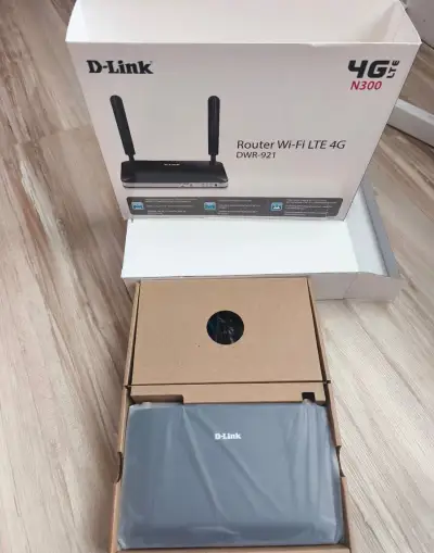 Nový 4G LTE Wi-Fi router D-Link DWR-921–nepoužitý, rozbalený