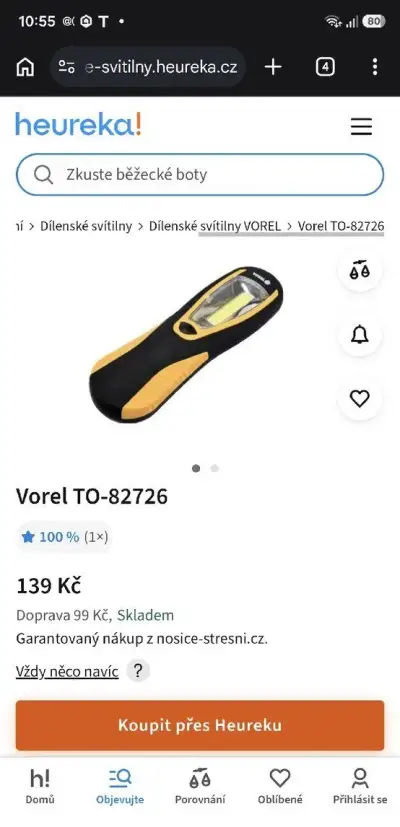 Svítilna Vorel