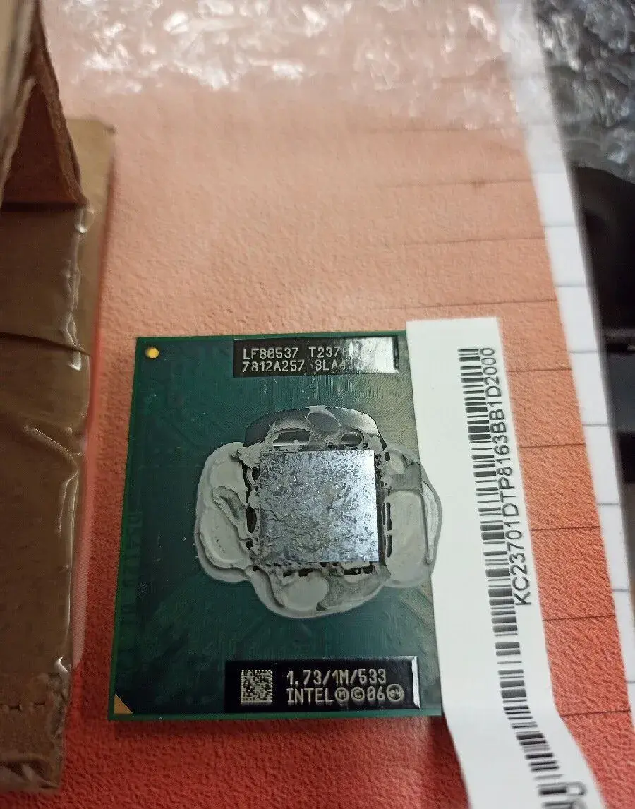 CPU 1.73 GHz z notebooku
