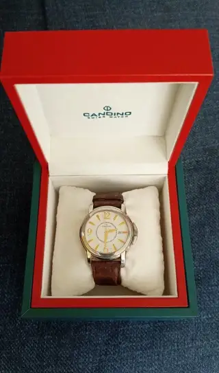 Švýcarské hodinky Candino Swiss Made + krabička, nová bateti