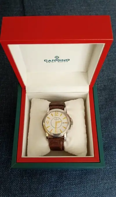 Švýcarské hodinky Candino Swiss Made + krabička, nová bateti