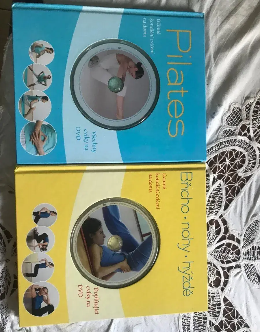 Pilates 2ks účinné kondiční cvičení na doma včetně DVD