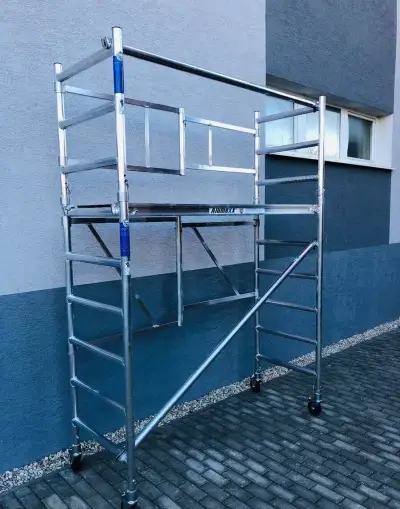 Pojízdné hliníkové lešení. FS 75 s Nástavbou