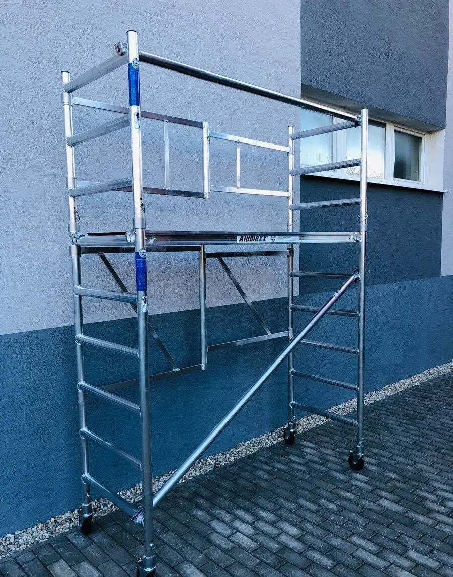 Pojízdné hliníkové lešení. FS 75 s Nástavbou