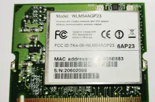 WiFi karta Compex mPCI WLM54AGP23