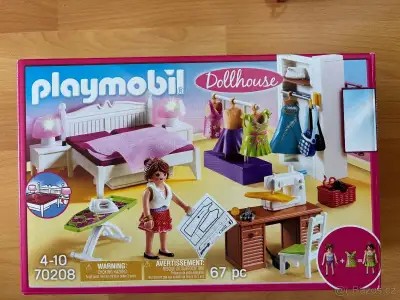 Playmobil - Ložnice se šicím koutkem - 70208