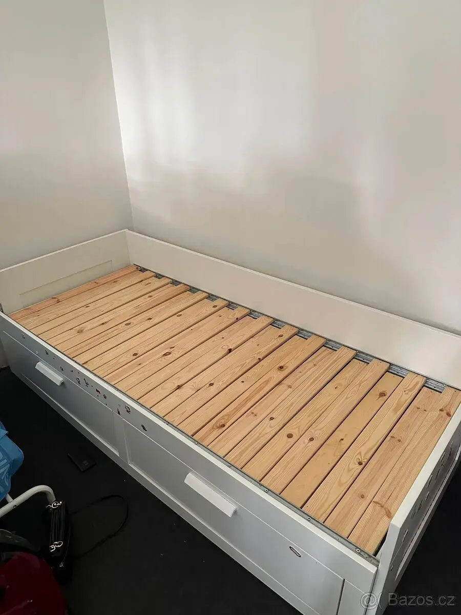 IKEA HEMNES rozkladacia posteľ s úložným priestorom (2 zásuv