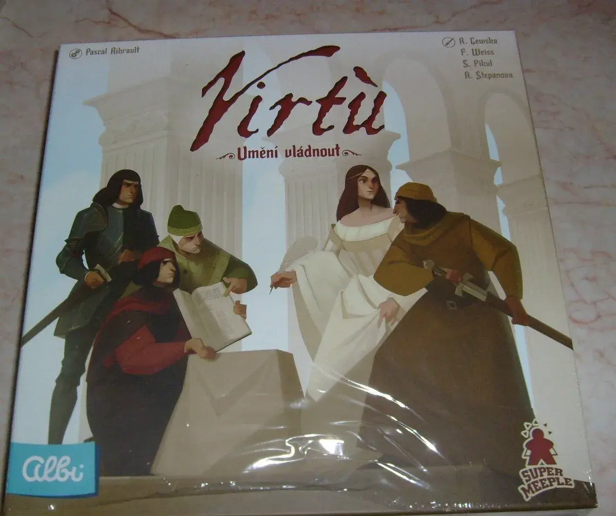 Virtú - umění vládnout ,nová originálně zabalená