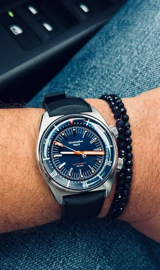 Christopher Ward C65 Super Compressor Blue 41mm