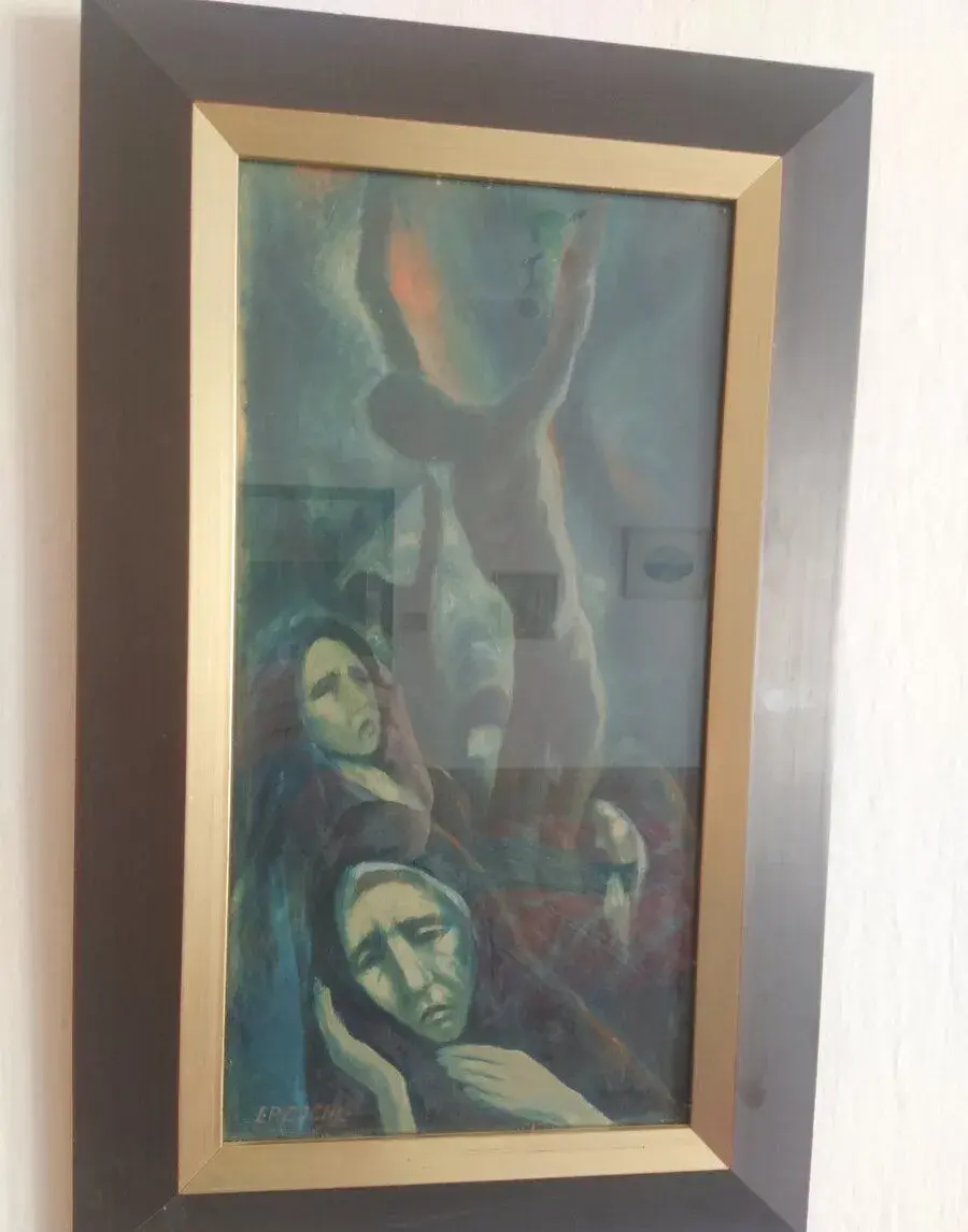 Ladislav PEJCHL (1901-1973) - Ukřižování, expresionismus - S