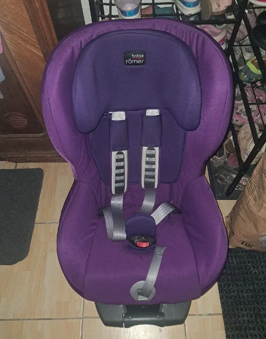 Fialová Autosedačka Britax römer s isofixem