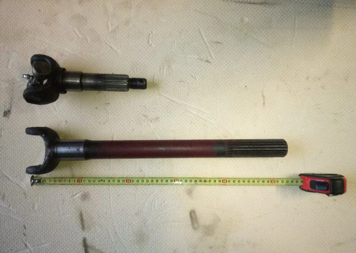 MULTICAR M25 4x4 poloosa př.nápravy