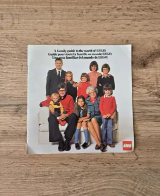 Lego Vintage katalog 1976 A family guide to the world of