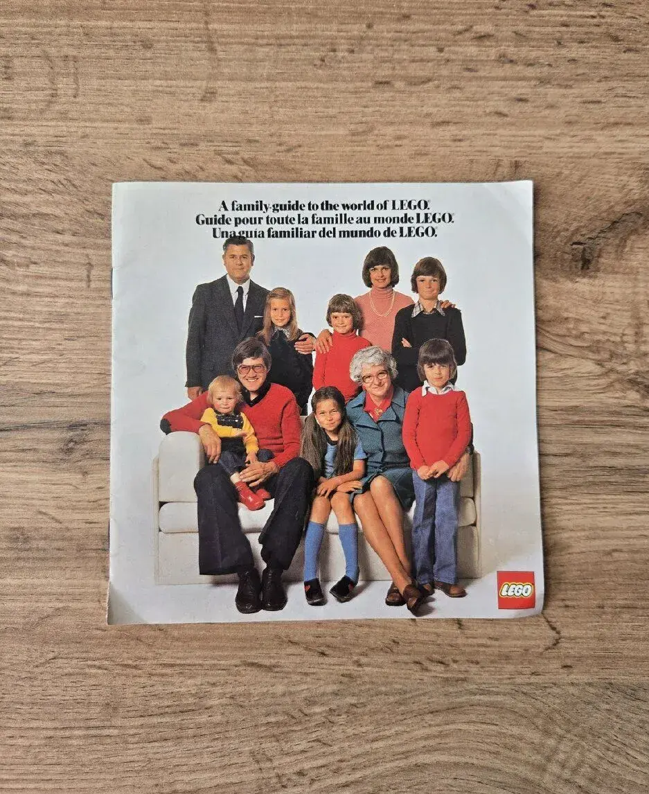 Lego Vintage katalog 1976 A family guide to the world of