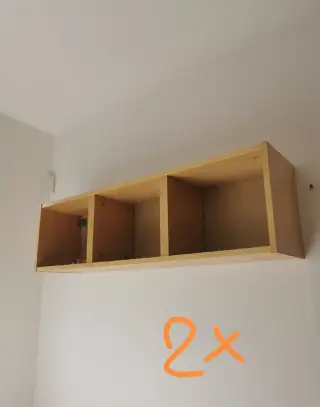 2x Policový díl BILLY IKEA