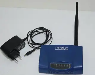 Router Zcomax PANWA2204A. VR,Rudník,TU. Balíkovna 85Kč.