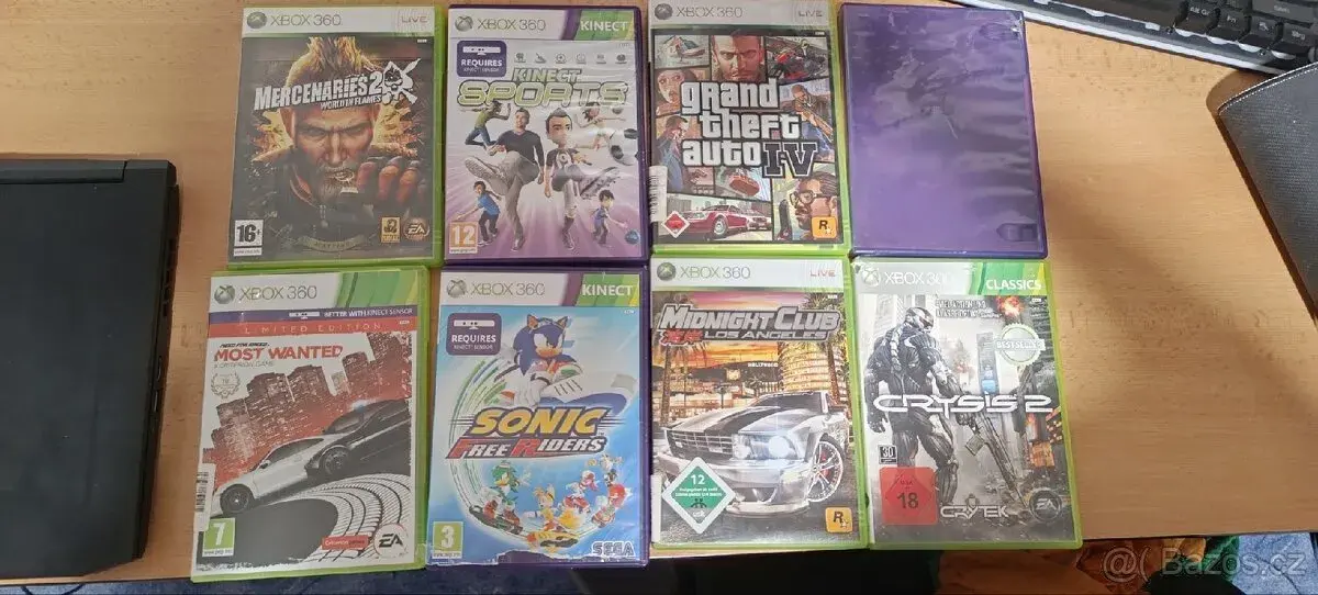 Balík 7 her na Xbox 360 – GTA IV, NFS Most Wanted a další