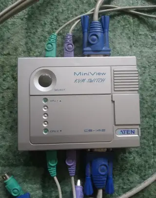 ATEN KVM přepínač CS142 PS2 2PC