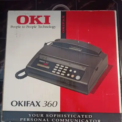 Fax a telefon OKIFAX 360 - retro