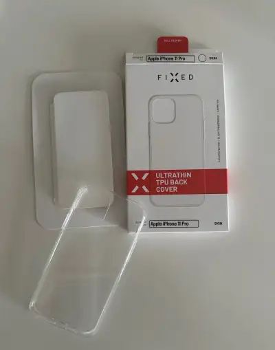 Apple iPhone 11 Pro silikonové pouzdro čiré