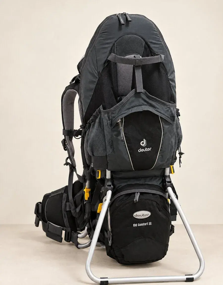 Půjčím dětskou turistickou krosnu Deuter Kid Comfort III