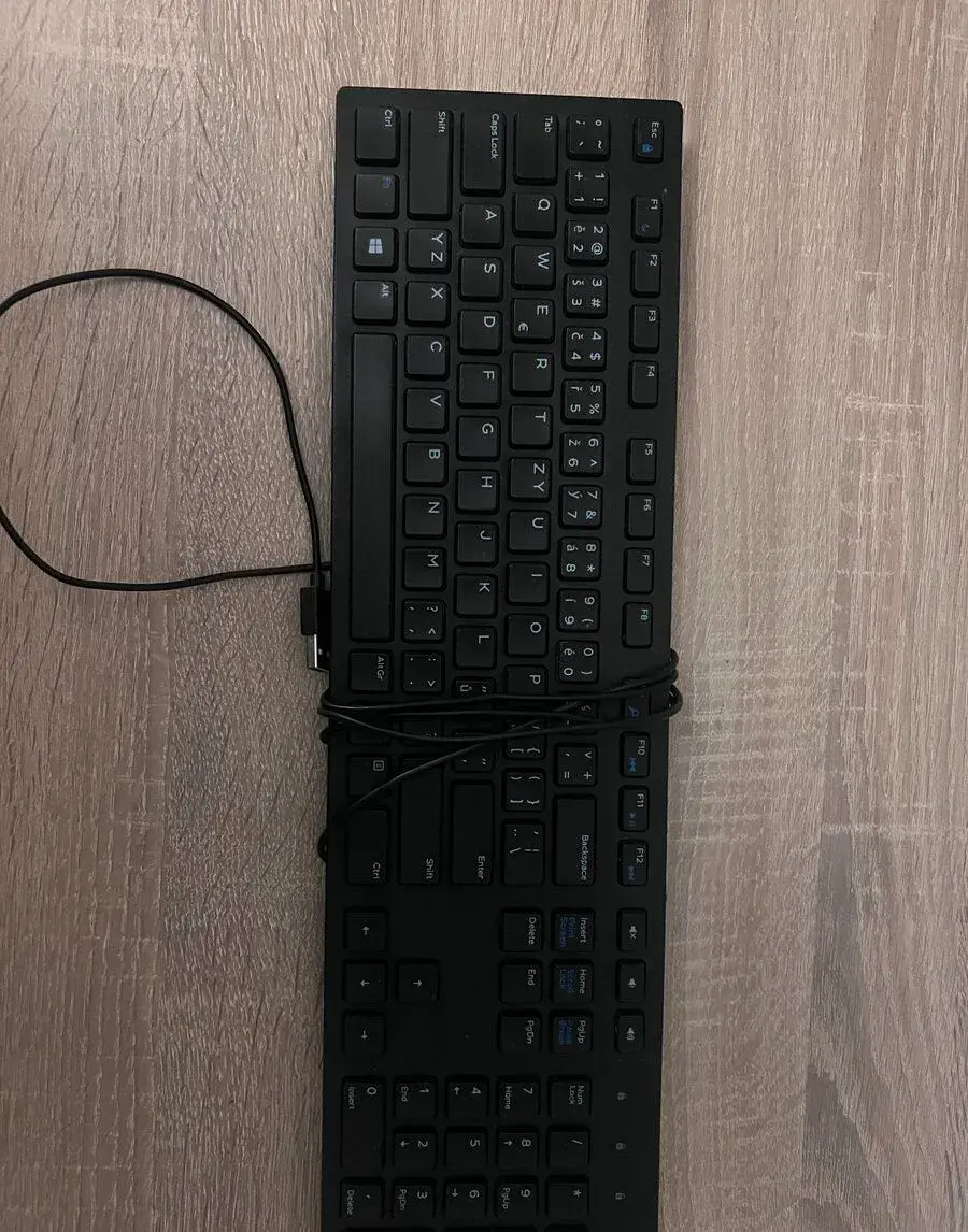 Dell KB216 klávesnice CZ/SK černá