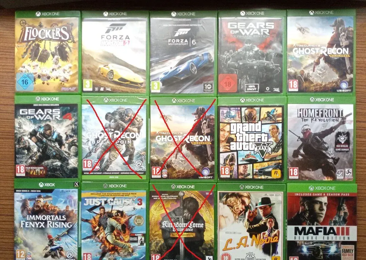 XBOX One Hry (XONE) 2/2 Akce 3+1