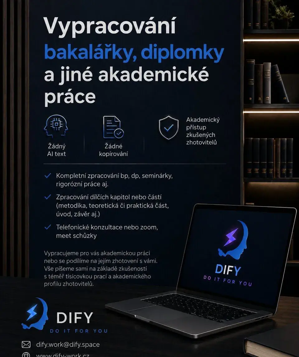 Bakalářky, diplomky, doktorské práce, .