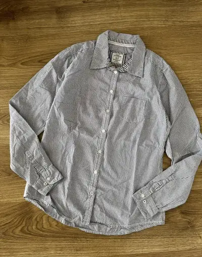 Kostkovaná bavlněná košile L.O.G.G. H&M vel. S 100% bavlna